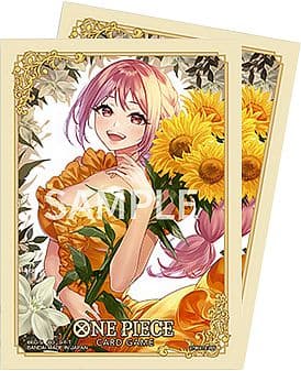70 lommer! One Piece Card Game - Official Sleeves Store Edition Vol.4: Ver. 1 - Rebecca - Deck Protector Sleeves