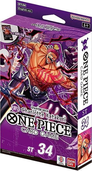 One Piece Card Game: ST34 Starter Deck - Purple Charlotte Katakuri