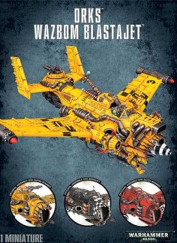 Orks - Wazbom Blastajet / Blitza/Burna-Bommer / Dakkajet - 99120103090