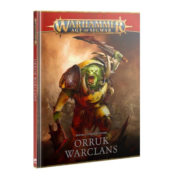 Warhammer: Age of Sigmar (4th Edition) - Destruction Battletome: Orruk Warclans (2025) (Hardback) - 60030209014