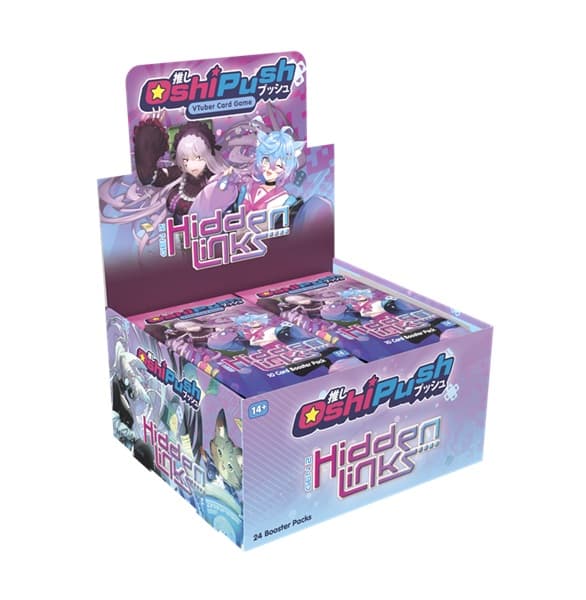 Oshi Push VTuber Card Game: Gen 2 (Gen Two): Hidden Links - Booster Box/Display (24 Booster Packs)