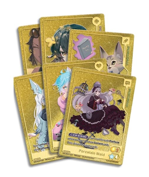 Oshi Push VTuber Card Game: Gen 2 (Gen Two): Hidden Links - Metal Card Set