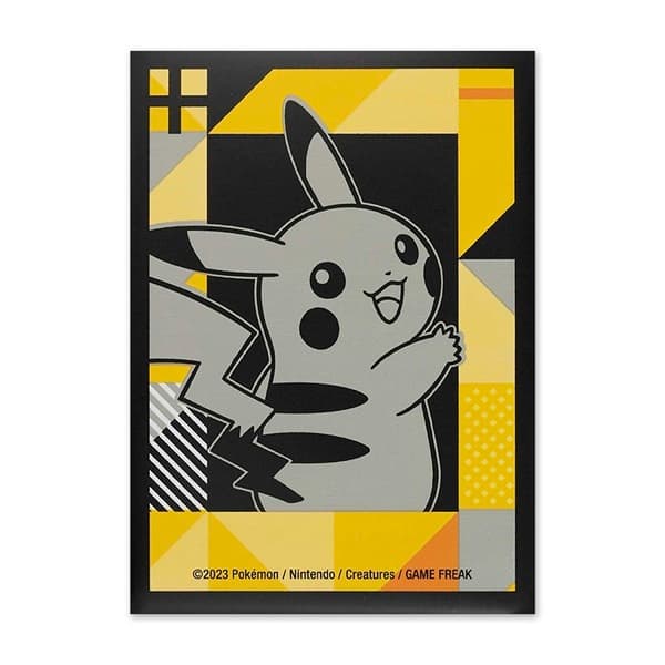 Pokémon TCG - Pikachu Power Grid - Deck Protector - 65 lommer - Pokémon Center Card Sleeves