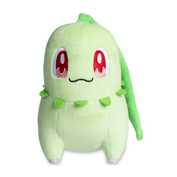Pokémon: Chikorita - Pokémon Center Plush/Bamse 16cm