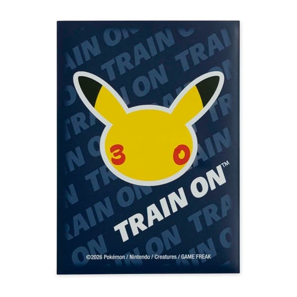 Pokémon TCG - 30th Celebration - 65 lommer - Pokémon Center Card Sleeves