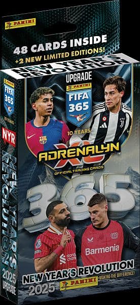 Panini Adrenalyn XL: FIFA 365 2025 Upgrade - NY Revolution Booster Set (Deck) - Blister med 48 kort + 2 Limited Edition