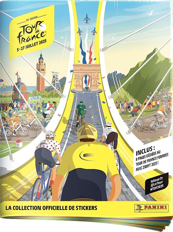 Tour de France Klistermærker - 2025 Sticker Collection: Album