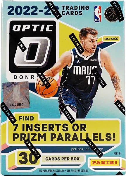 Panini Donruss Optic 2022-23 - Blaster Box (Booster Display) - 1 Box med 6 Pakker - Panini Basketballkort