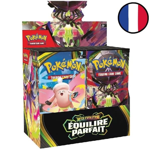 Pokemon Display (Booster Box) FRANSK/FRENCH - ME03 - Mega Evolution: Perfect Order - 36 Boosters