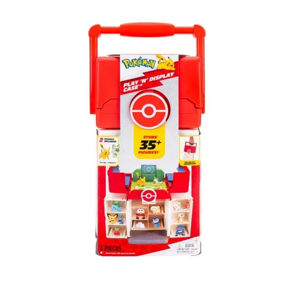Pokémon: Play 'N' Display Case Action Figures - Pikachu & Sprigatito