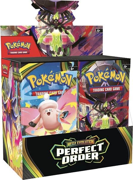 Pokemon Display (Booster Box) - ME03 - Mega Evolution: Perfect Order - 36 Boosters