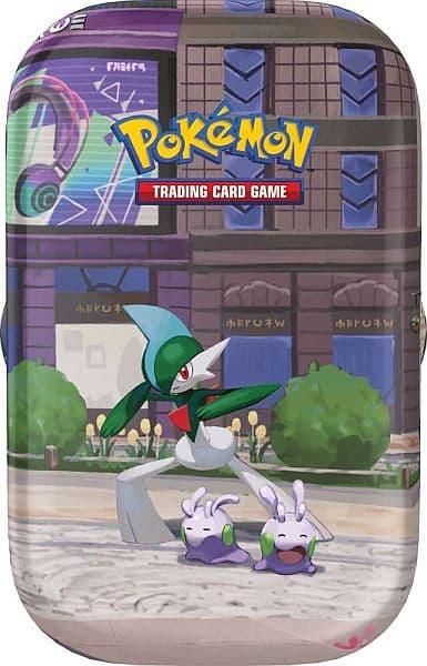 Pokemon Tin Kasse - 2026 Summer Lumiose City Mini Tin: Gallade (2 Boosters & Klistermærker)