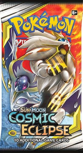Pokemon Booster Pakke - Sun & Moon: Cosmic Eclipse Booster Pack