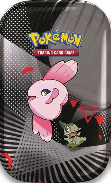 Pokemon Black Bolt & White Flare Mini Tin: Alomomola & Axew