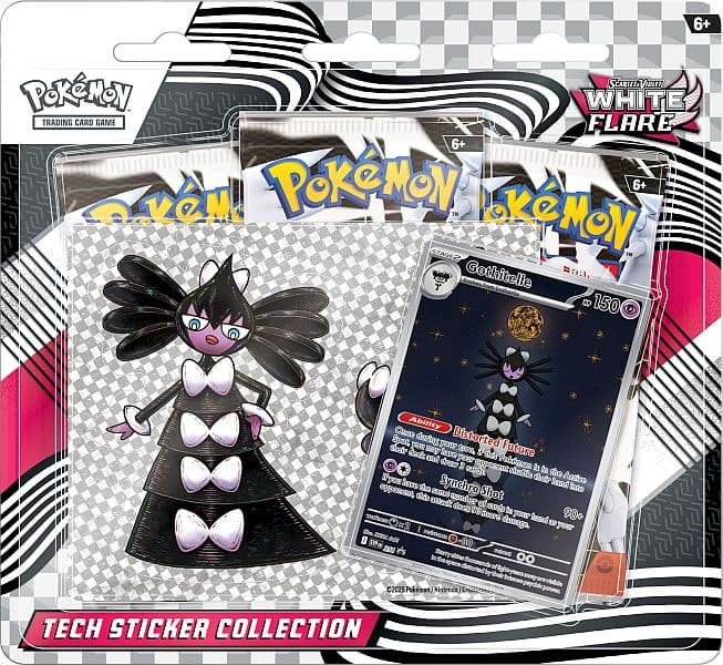 Pokemon White Flare - Tech Sticker Collection Blister