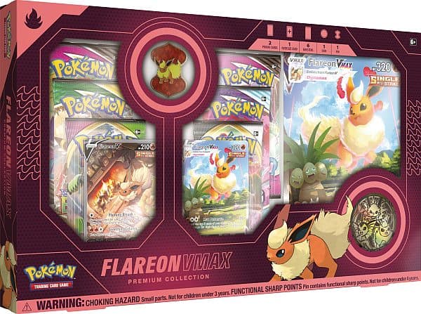 Pokemon Flareon VMAX Premium Collection (USA version)