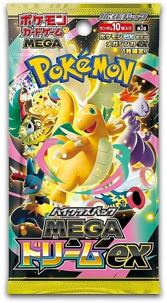 Pokemon *JAPANSK* MEGA Dream ex Booster Pack