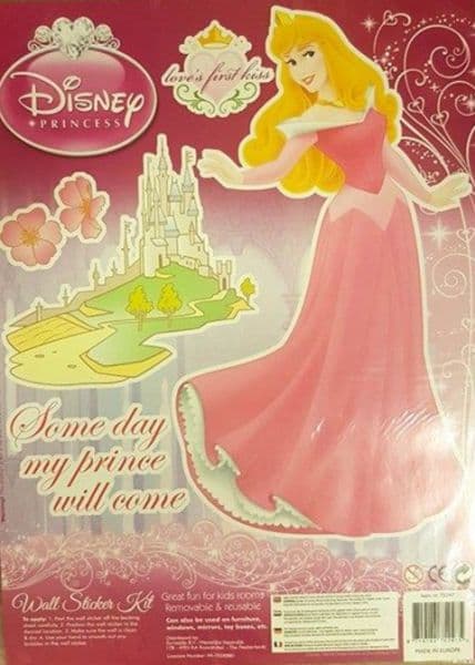 Disney Princess Wall Stickers / Væg-Klistermærker