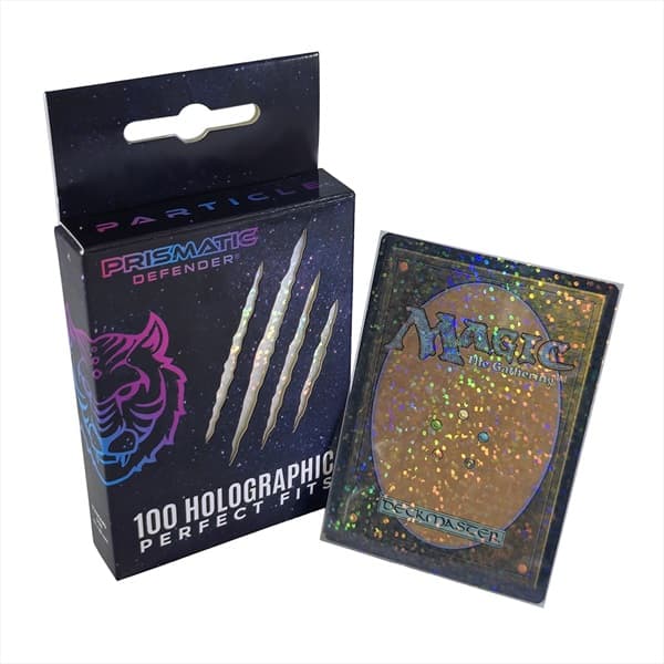 Prismatic Defender: Perfect Fits - Particle - Holographic Foil Inner Card Sleeves (100 Kortlommer)