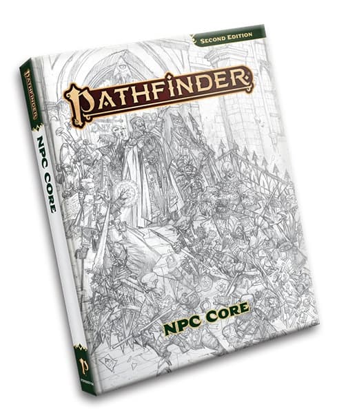 Pathfinder 2e Grundbog - NPC Core (Sketch Edition) #PZO12007SK