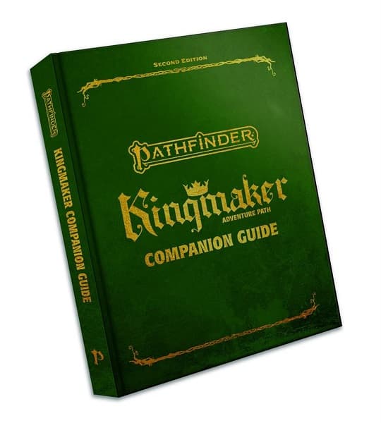 Pathfinder 2e Grundbog - Kingmaker Companion Guide (Special Edition Deluxe Hardcover) #PZO2023-SE