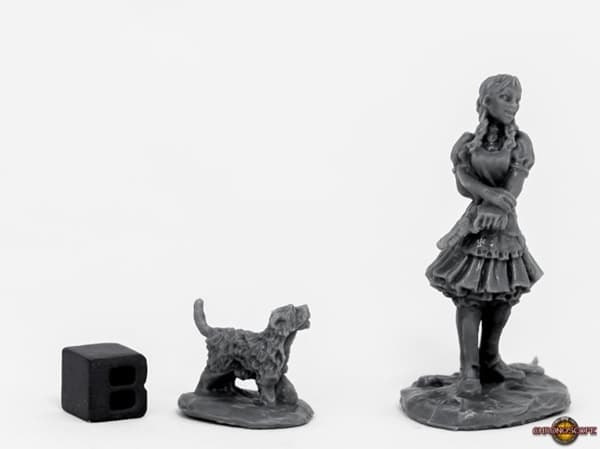 Reaper Bones: Wild West Oz Dorothy - Plastic Miniature