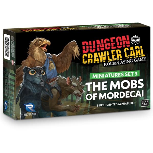 Dungeon Crawler Carl RPG: Miniatures Set 3: Mobs of Mordecai