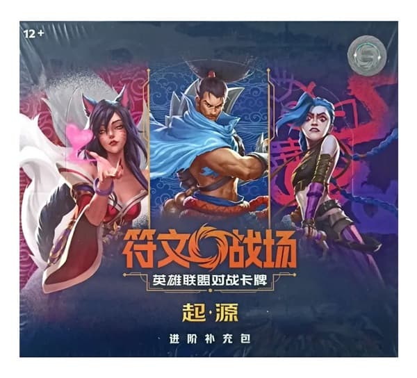 Riftbound: League of Legends TCG: Set 01: Origins Jumbo *KINESISK/CHINESE* - Booster Box (Display, 12 Packs)