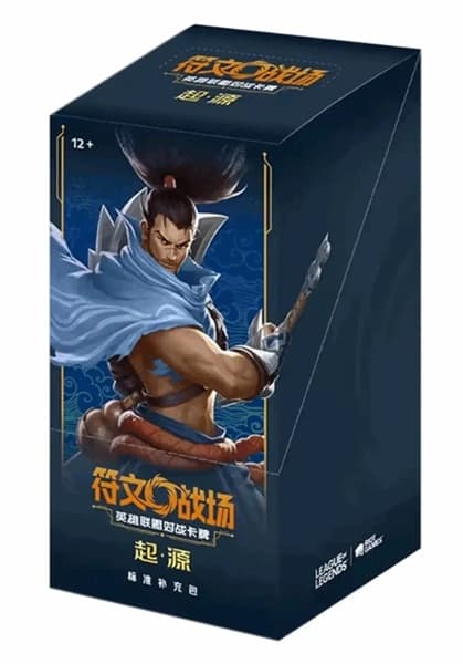 Riftbound: League of Legends TCG: Set 01: Origins Slim *KINESISK/CHINESE* - Booster Box (Display, 24 Packs)
