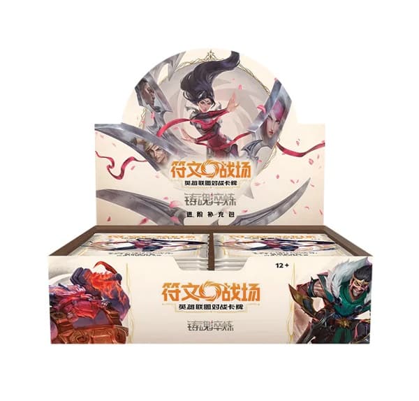 Riftbound: League of Legends TCG: Set 02: Spiritforged Jumbo *KINESISK/CHINESE* - Booster Box (Display, 12 Packs)