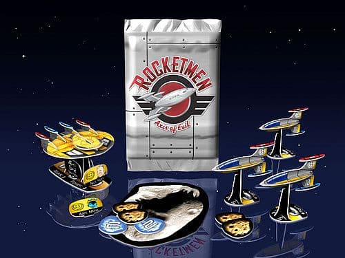 Rocketmen Pocketmodel Miniatures CSG: Axis of Evil - Booster Display (Box med 36 Booster Packs)