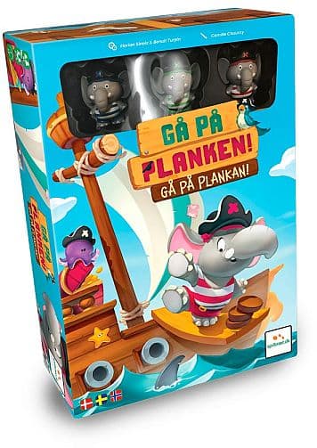 Gå på Planken (Dansk) - Board Game