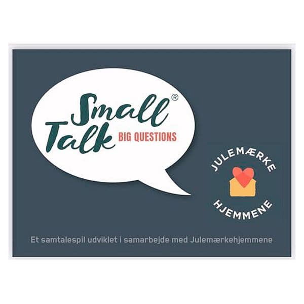 Small Talk Big Questions: Julemærkehjem (Dansk) - Party Card Game
