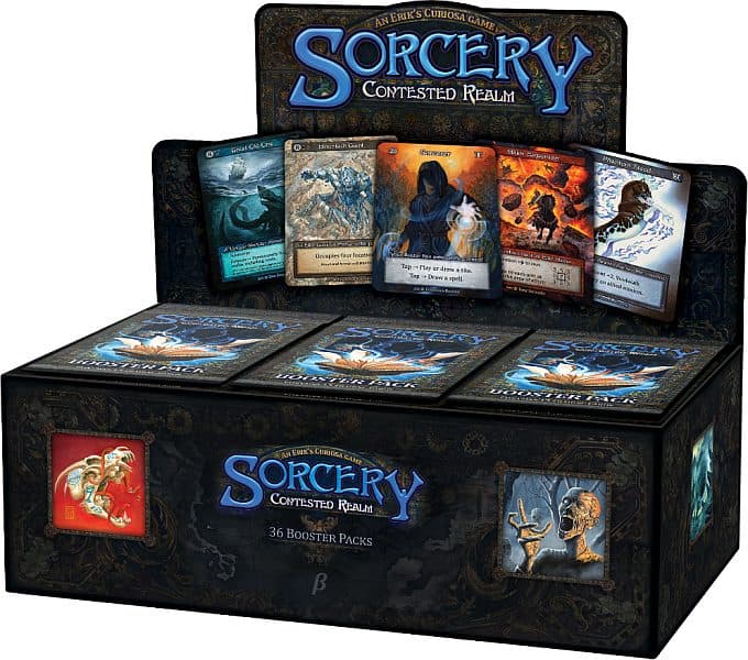 Sorcery: Contested Realm - Beta: Booster Box (Display med 36 Packs)