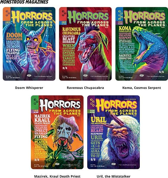 Secret Lair Drop Series (2024): Camp Totally Safe Superdrop: Monstrous Magazines (Foil)