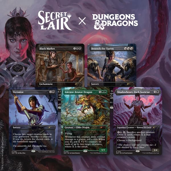 Secret Lair Drop Series (2026): Roll for Initiative Superdrop: Secret Lair x Dungeons & Dragons: Shadowheart's Devotion (Regular)