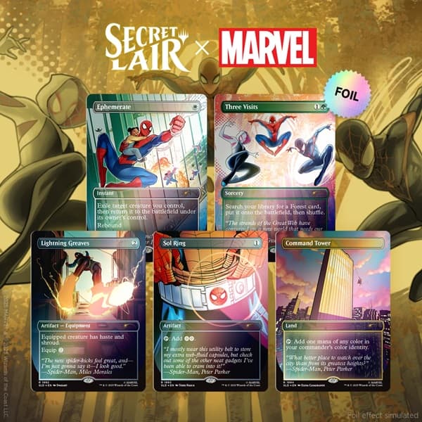 Secret Lair Drop Series (2025): Marvel's Spider-Man Superdrop: Secret Lair x Marvel's Spider-Man: Heroic Deeds (Foil)