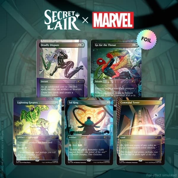 Secret Lair Drop Series (2025): Marvel's Spider-Man Superdrop: Secret Lair x Marvel's Spider-Man: Villainous Plots (Foil)