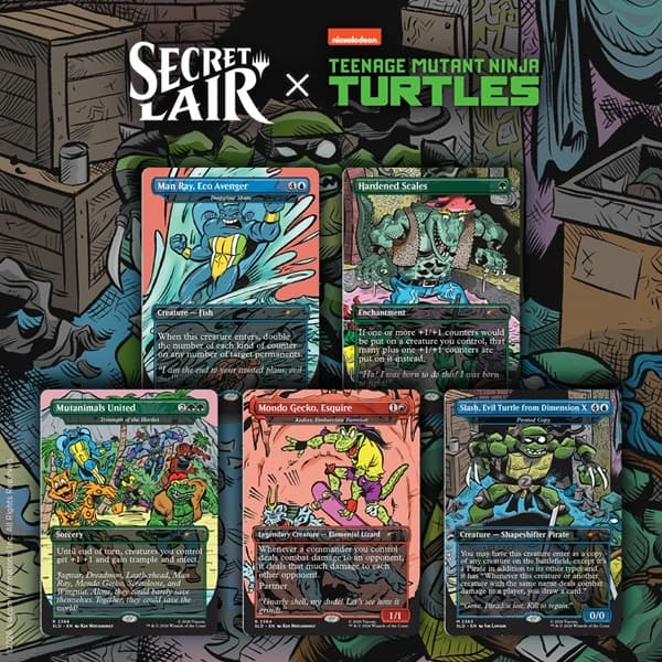Secret Lair Drop Series (2026): Totally TubuLair Superdrop: Secret Lair x Teenage Mutant Ninja Turtles: The Mighty Mutanimals (Regular)