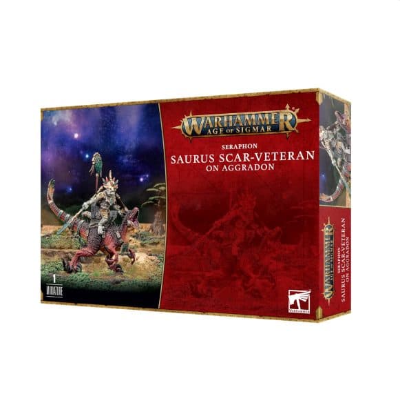 Seraphon - Saurus Scar-Veteran on Aggradon - 99120208031
