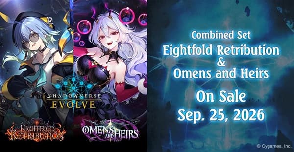 Shadowverse: Evolve TCG: Booster Set 19-20 (Combined): Eightfold Retribution & Omens and Heirs - Booster Display (Box med 12 Pakker)