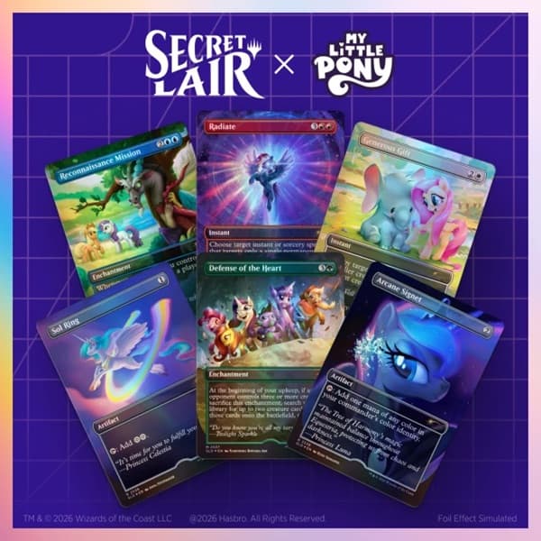 Secret Lair Drop Series (2026): Back to School Superdrop: Secret Lair x My Little Pony: Friendship is Magic (Foil)