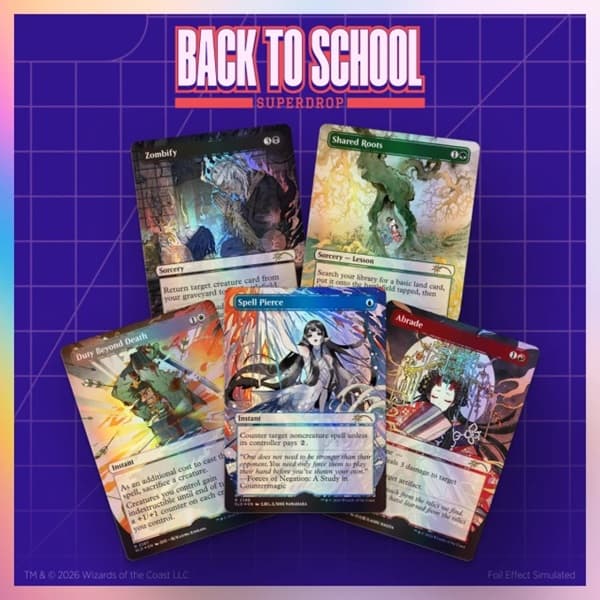Secret Lair Drop Series (2026): Back to School Superdrop: Return to Mystical Archive (Foil)