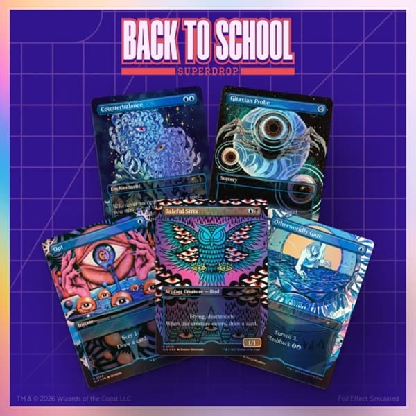 Secret Lair Drop Series (2026): Back to School Superdrop: The Eyes Have It (Foil)