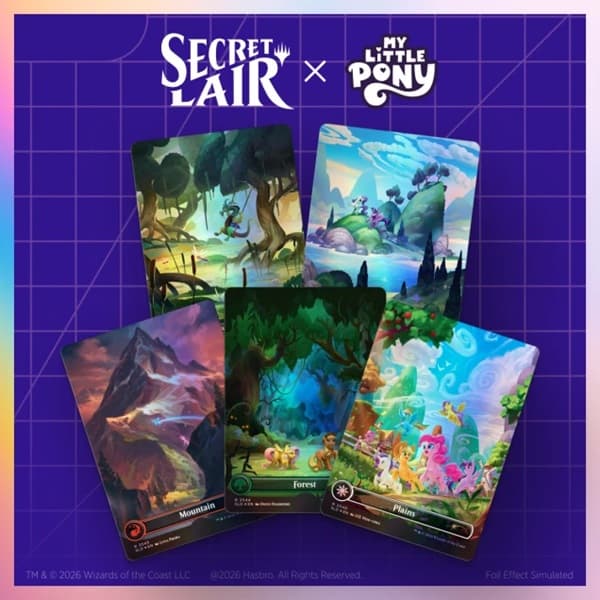 Secret Lair Drop Series (2026): Back to School Superdrop: Secret Lair x My Little Pony: The Lands of Equestria (Foil)
