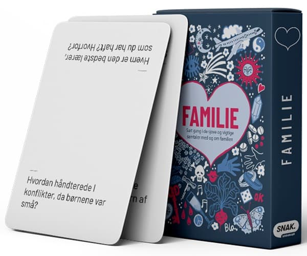Snak: Familie (Dansk) - Card Game
