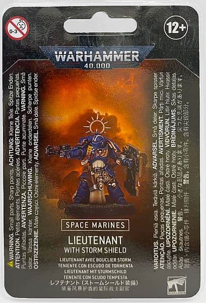 Space Marines - Lieutenant with Storm Shield - 99070101080 DO