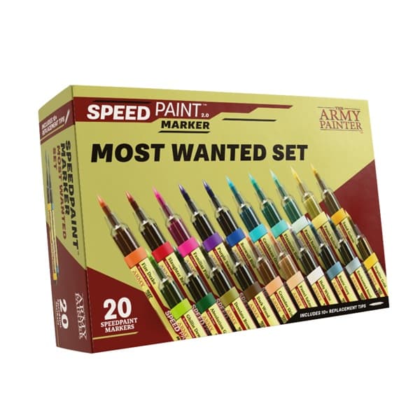 Army Painter: Speedpaint Marker - Most Wanted Set - SM8005P