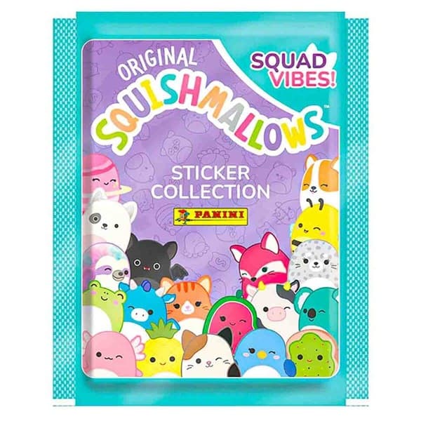 Panini Squishmallows: Squad Vibes - Sticker Collection - Booster Pack