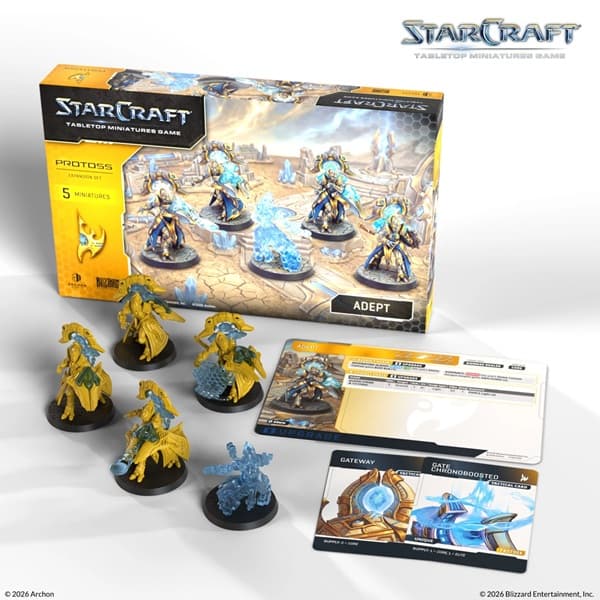 StarCraft: The Miniatures Game - Protoss: Adept - Hero Expansion Set